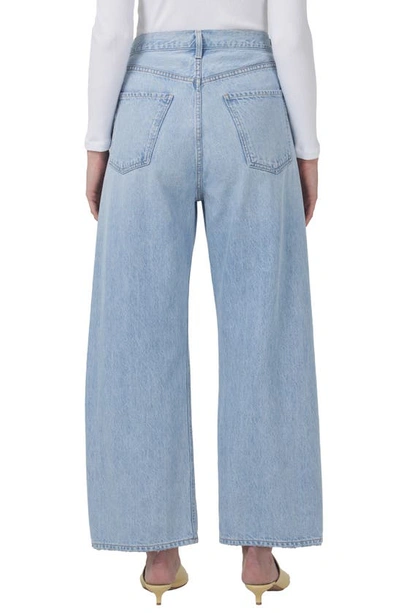 Shop Citizens Of Humanity Gaucho High Waist Crop Wide Leg Jeans In Enigma