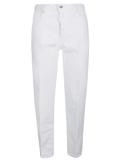 Shop Dsquared2 Boston Jeans In White
