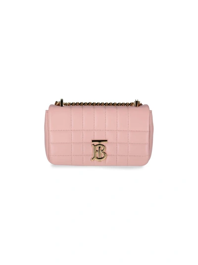Shop Burberry Clutch In Pink
