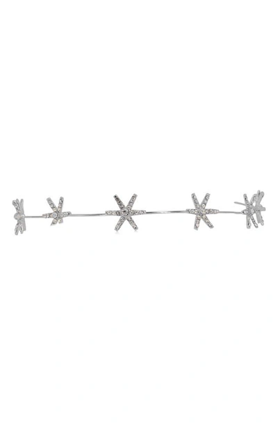 Shop Brides And Hairpins Analia Star Headband In Silver