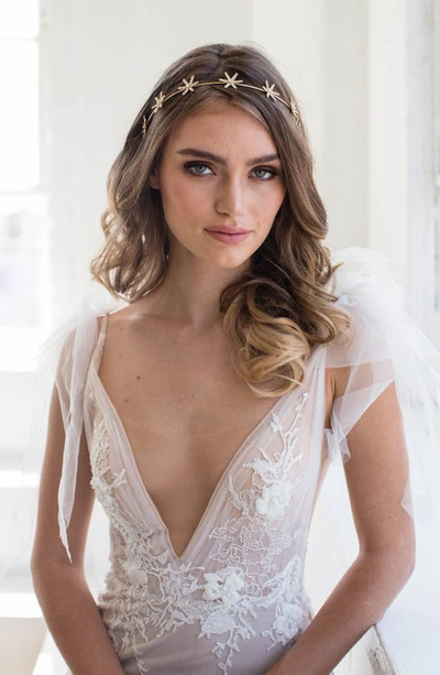 Brides And Hairpins Analia Star Headband In Silver