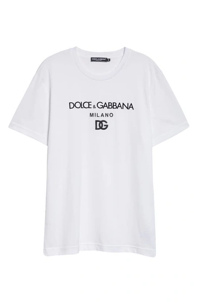 Dolce & Gabbana White Cotton T-shirt