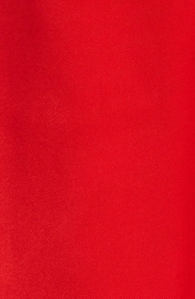Shop Stine Goya Fatuna Heavy Satin Cargo Pants In Fiery Red
