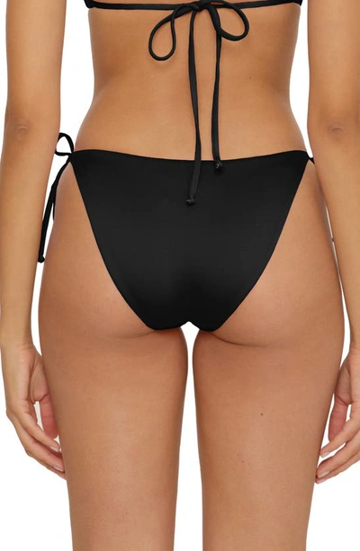 Becca Color Code Side Tie Bikini Bottom In Black