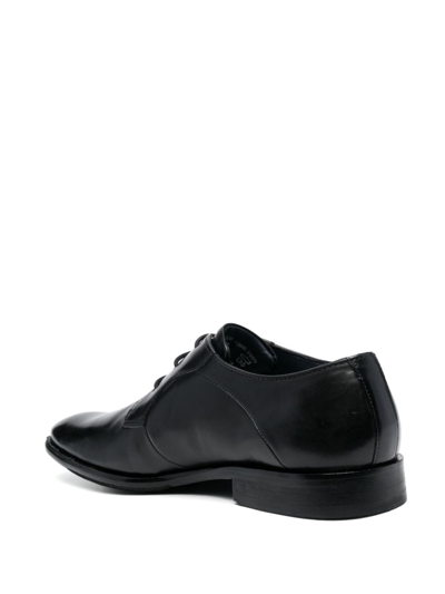 Bugatti Mansueto Flex Leather Oxford Shoes In Black