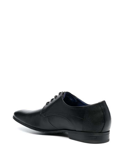 Bugatti Mattia Ii Lace-up Derby Shoes In Black