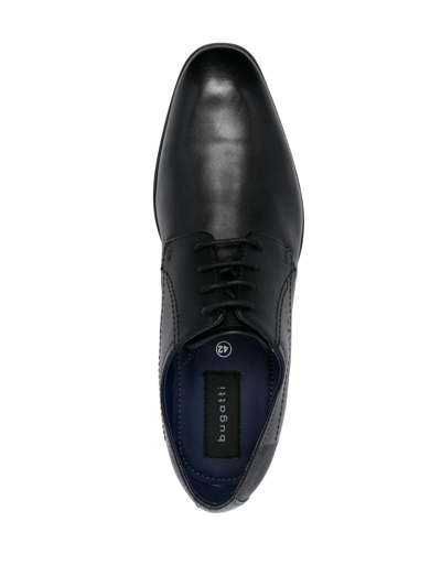 Shop Bugatti Mattia Ii Leather Oxford Shoes In Black