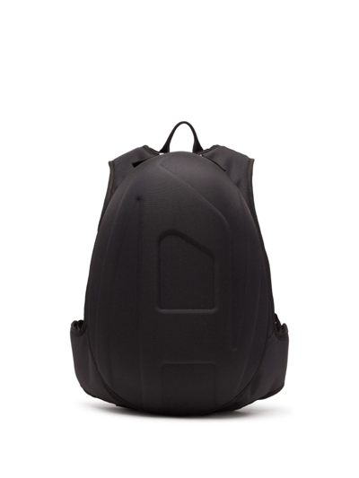 Shop Diesel 1dr Hard Shell Backpack In Black
