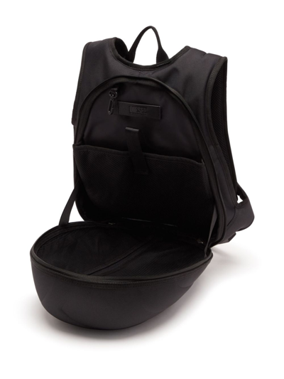 Shop Diesel 1dr Hard Shell Backpack In Black