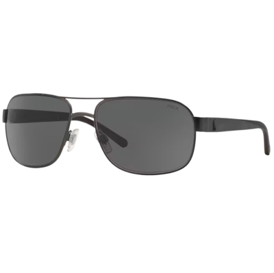 Shop Ralph Lauren Polo Player Sunglasses Brown In Grey