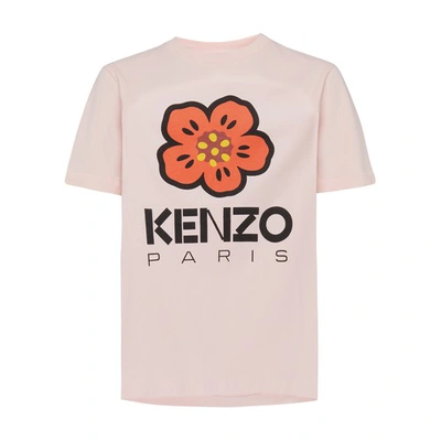 Shop Kenzo Paris Loose T-shirt In Faded_pink
