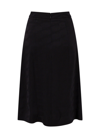 Shop Balenciaga Aline Skirt In Black