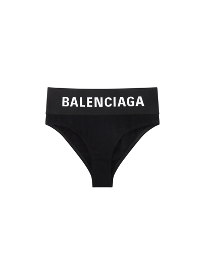 Shop Balenciaga Slip In Black