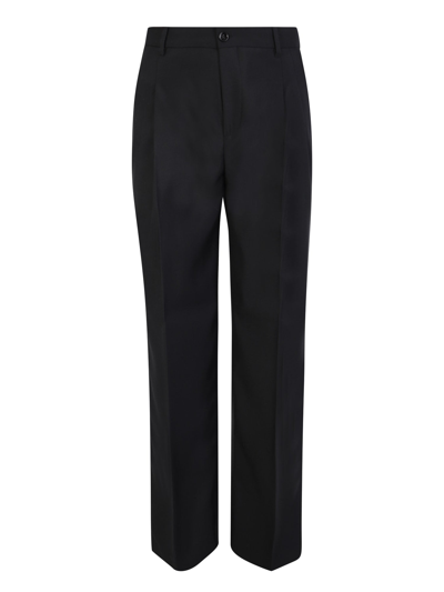 Shop Burberry Black Tailored Trousers