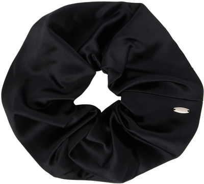 Sophie Buhai Black Elegant Scrunchie | ModeSens