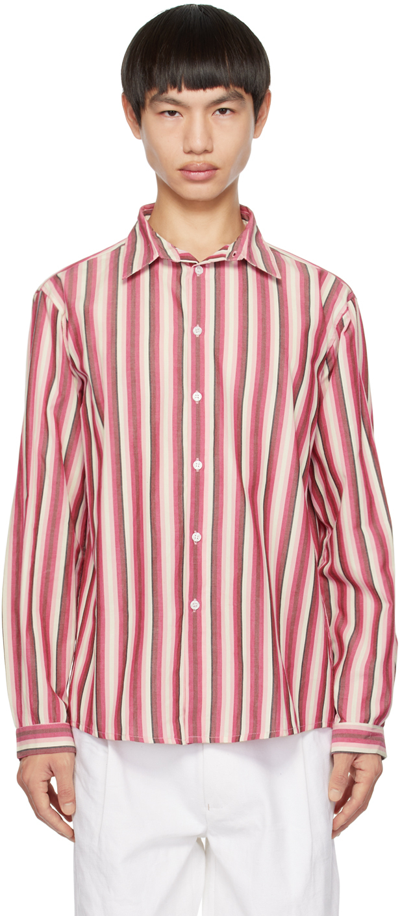 Shop Gimaguas Pink Rosso Shirt In Red