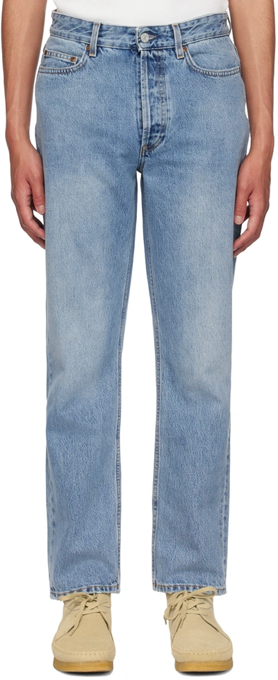Shop Won Hundred Blue Bill Jeans In Wash Four