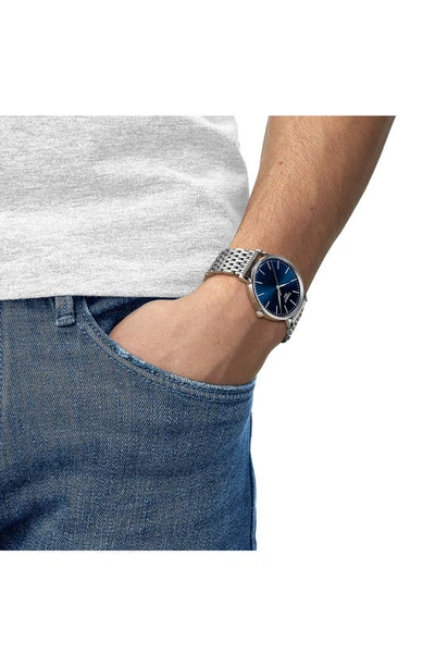 Tissot Men's Swiss Everytime Stainless Steel Bracelet Watch 40mm In Silver