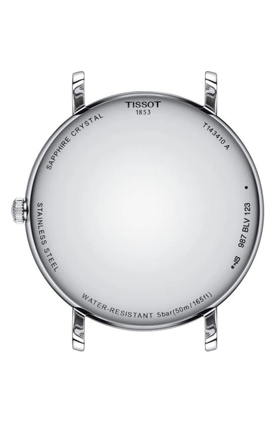 Tissot Men's Swiss Everytime Stainless Steel Bracelet Watch 40mm In Silver