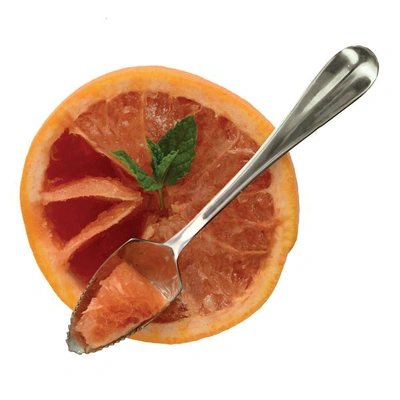 Norpro Stainless Steel Serrated Grapefruit Spoons, Set Of 4 In Silver