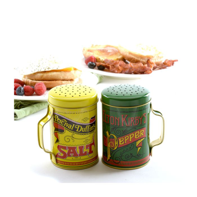 Norpro Retro Salt And Pepper Shaker Set, 2 Piece, Multicolor In Multi