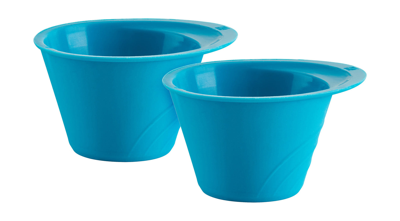Shop Trudeau Blue Silicone Butter Cup, Set Of 2