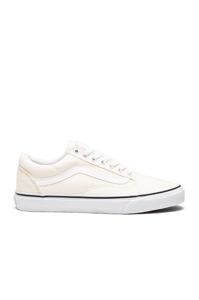 Shop Vans Old Skool In Classic White