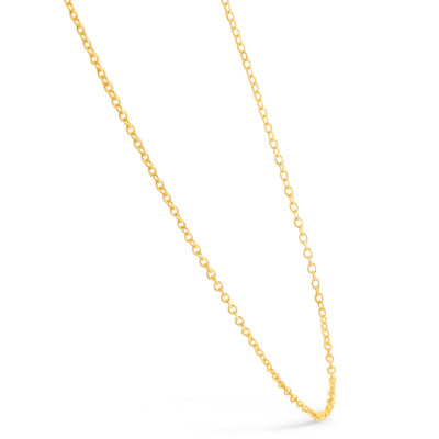 Pompeii3 14k Yellow Gold 18" Chain With Lobster Clasp 1.6 Grams In Multi