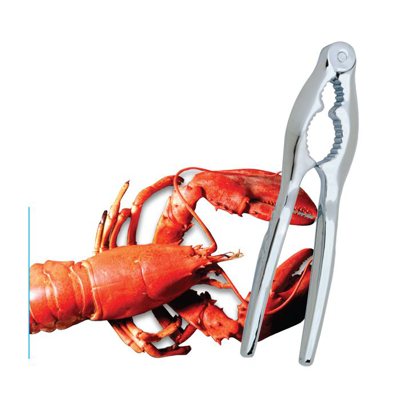 Norpro Lobster And Nut Cracker, Silver In Silver
