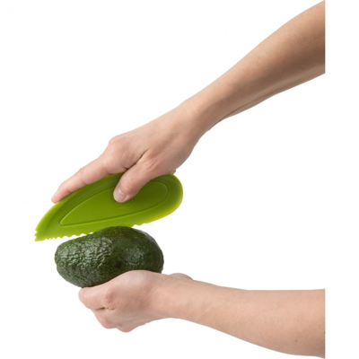 Trudeau Avocado Slicer For Cutting, Pitting, Slicing Avocados, Green In Green