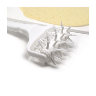 Norpro Dough Docker For Pastry Or Pizza Dough, White In White