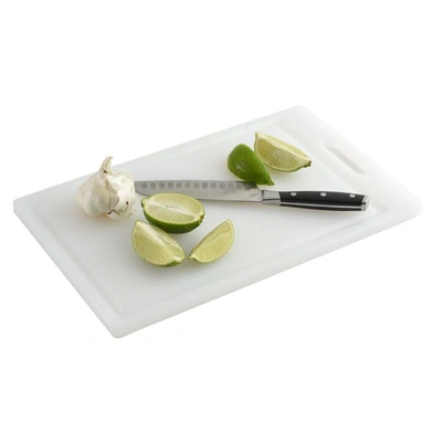 Norpro Professional 8.5-inch X 14.5-inch Cutting Board, White In White