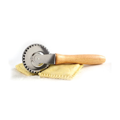 Norpro Stainless Steel Pastry And Pasta Crimper, Cutter, And Sealer, Silver In Silver