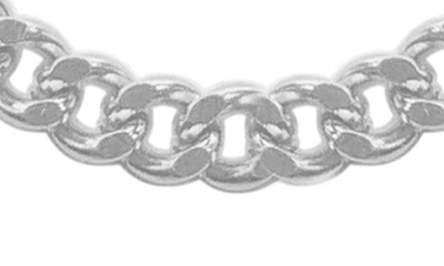 Adornia Set Of 2 Water Resistant Curb Chain Necklaces In Silver
