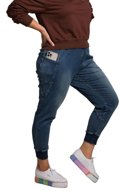 Standards & Practices Candice Denim Joggers In Imperial