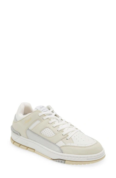 Axel Arigato Low-top Sneakers With Textured Panels And Cushioned Sole In Multi