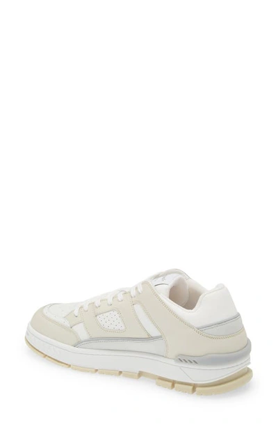 Axel Arigato Low-top Sneakers With Textured Panels And Cushioned Sole In Multi