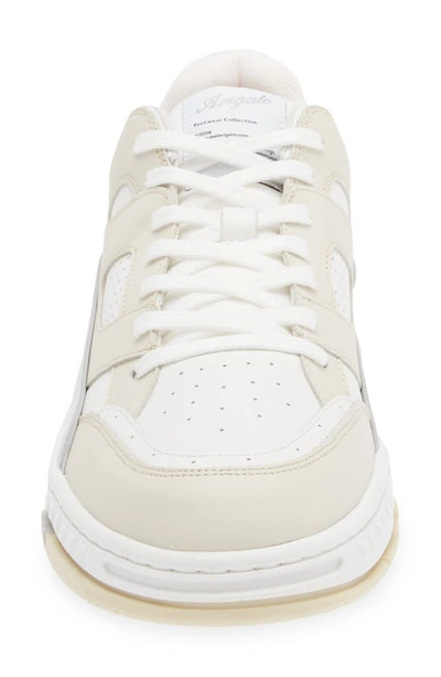 Axel Arigato Low-top Sneakers With Textured Panels And Cushioned Sole In Multi