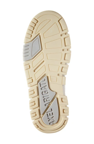 Axel Arigato Low-top Sneakers With Textured Panels And Cushioned Sole In Multi