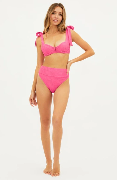 Beach Riot Blair Underwire Bikini Top In Strawberry Moon