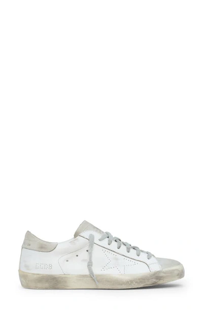 Shop Golden Goose Super-star Low Top Sneaker In White/ Ice