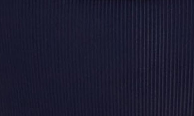 Beach Riot Blair Shoulder-tie Underwire Bikini Top In Navy
