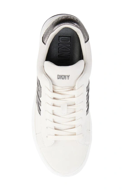 Shop Dkny Abeni Sneaker In Pebble