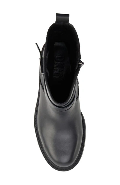 Dkny Taeta Platform Bootie In Black
