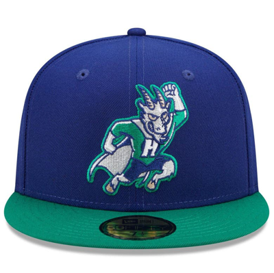 New era Minor League Trucker Hartford Yard Goats Cap White