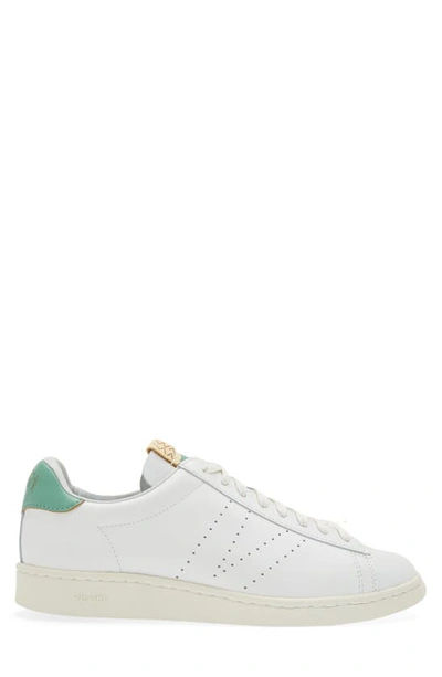 Shop Visvim Corda–folk Low Top Sneaker In White/ Light Green