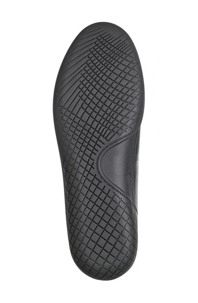 Easy Spirit Golden Ballet Flat In Black