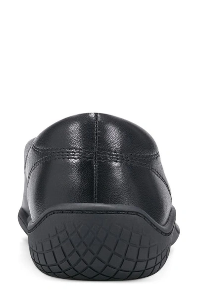 Easy Spirit Golden Ballet Flat In Black