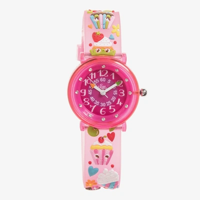 Shop Baby Watch, Paris Girls Pink Cupcake Watch