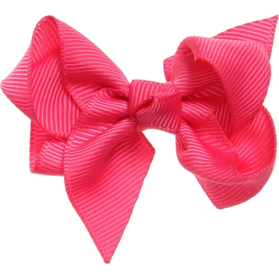 Shop Bowtique London Girls Pink Bow Hair Clip (7cm)
